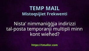 Nista nimmaniġġja indirizzi tal-posta temporanji multipli minn kont wieħed