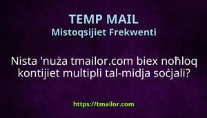 Nista nuża tmailorcom biex noħloq kontijiet multipli tal-midja soċjali