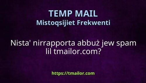 Nista nirrapporta abbuż jew spam lil tmailorcom