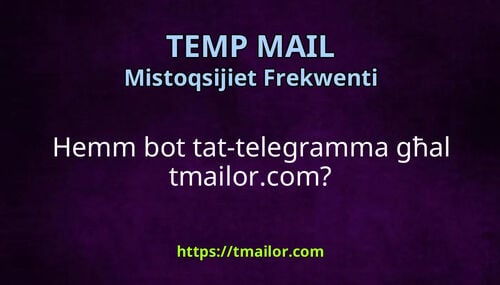 Hemm bot tat-telegramma għal tmailorcom