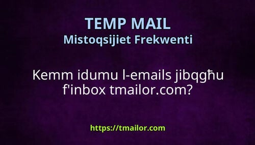 Kemm idumu l-emails jibqgħu finbox tmailorcom