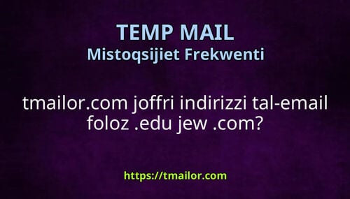 tmailorcom joffri indirizzi tal-email foloz edu jew com
