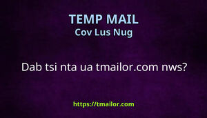 Dab tsi nta ua tmailorcom nws