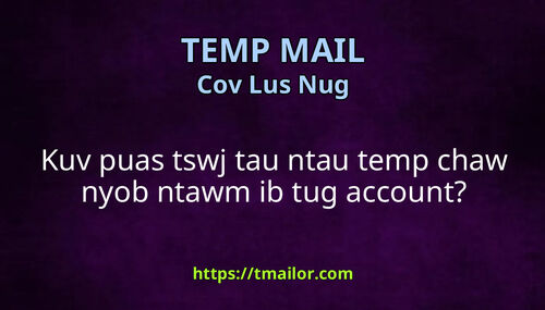 Kuv puas tswj tau ntau temp chaw nyob ntawm ib tug account