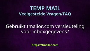 Gebruikt tmailorcom versleuteling voor inboxgegevens