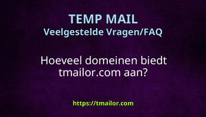 Hoeveel domeinen biedt tmailorcom aan