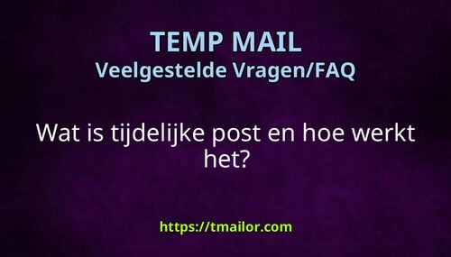 Wat is tijdelijke post en hoe werkt het