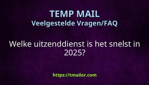 Welke uitzenddienst is het snelst in 2025
