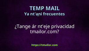 Tange ár nteje privacidad tmailorcom