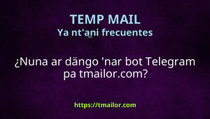 Nuna ar dängo nar bot Telegram pa tmailorcom