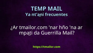 Ar tmailorcom nar hño na ar mpati da Guerrilla Mail