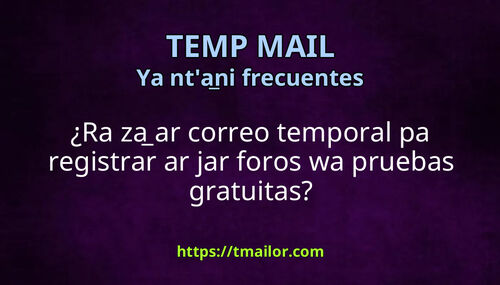 Ra za ar correo temporal pa registrar ar jar foros wa pruebas gratuitas
