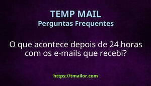 O que acontece depois de 24 horas com os e-mails que recebi