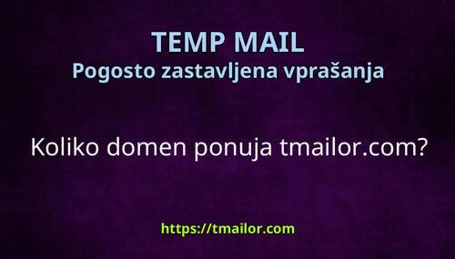 Koliko domen ponuja tmailorcom