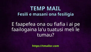 E faapefea ona ou fiafia i ai pe faailogaina lau tuatusi meli le tumau