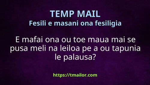 E mafai ona ou toe maua mai se pusa meli na leiloa pe a ou tapunia le palausa