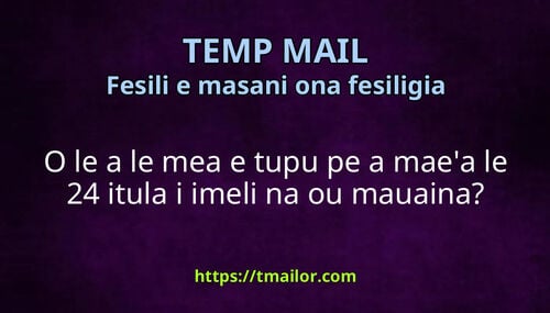 O le a le mea e tupu pe a maea le 24 itula i imeli na ou mauaina