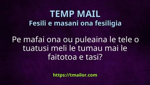 Pe mafai ona ou puleaina le tele o tuatusi meli le tumau mai le faitotoa e tasi