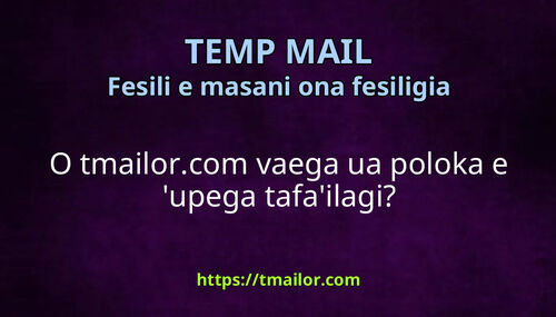 O tmailorcom vaega ua poloka e upega tafailagi