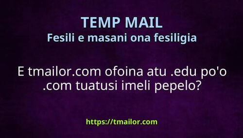 E tmailorcom ofoina atu edu poo com tuatusi imeli pepelo