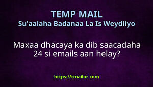 Maxaa dhacaya ka dib saacadaha 24 si emails aan helay