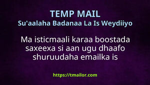 Ma isticmaali karaa boostada saxeexa si aan ugu dhaafo shuruudaha emailka is diiwaangelinta
