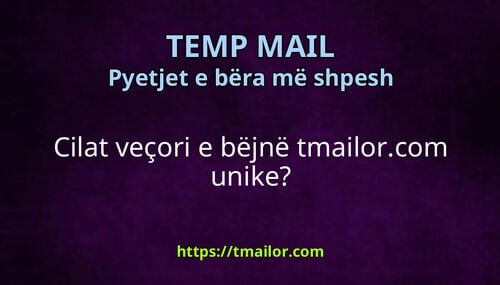 Cilat veçori e bëjnë tmailorcom unike