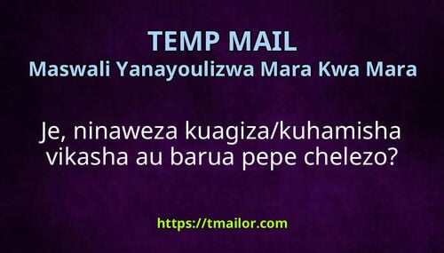 Je ninaweza kuagizakuhamisha vikasha au barua pepe chelezo