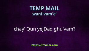 chay Qun yejDaq ghuvam