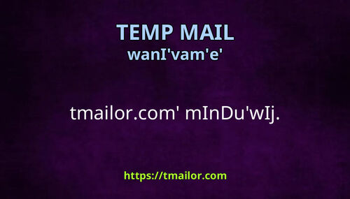tmailorcom mInDuwIj