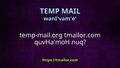 temp-mailorg tmailorcom quvHamoH nuq