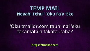 ʻOku tmailorcom tauhi nai ʻeku fakamatala fakatautaha