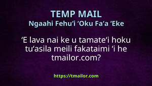 ʻE lava nai ke u tamateʻi hoku tuʻasila meili fakataimi ʻi he tmailorcom