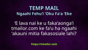 ʻE lava nai ke u fakaʻaongaʻi tmailorcom ke faʻu ha ngaahi ʻakauni mitia fakasosiale lahi