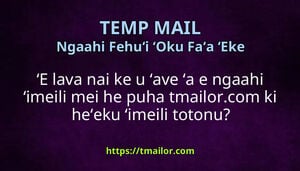 ʻE lava nai ke u ʻave ʻa e ngaahi ʻimeili mei he puha tmailorcom ki heʻeku ʻimeili totonu