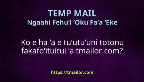Ko e ha ʻa e tuʻutuʻuni totonu fakafoʻituitui ʻa tmailorcom