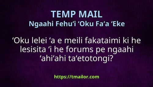 ʻOku lelei ʻa e meili fakataimi ki he lesisita ʻi he forums pe ngaahi ʻahiʻahi taʻetotongi