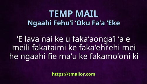 ʻE lava nai ke u fakaʻaongaʻi ʻa e meili fakataimi ke fakaʻehiʻehi mei he ngaahi fie maʻu ke fakamoʻoni ki he ʻimeili