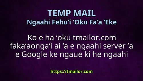Ko e ha ʻoku tmailorcom fakaʻaongaʻi ai ʻa e ngaahi server ʻa e Google ke ngaue ki he ngaahi ʻimeili ʻoku hu mai