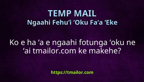 Ko e ha ʻa e ngaahi fotunga ʻoku ne ʻai tmailorcom ke makehe