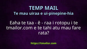 Eaha te taa - ê - raa i rotopu i te tmailorcom e te tahi atu mau fare rata