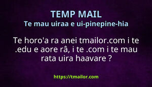 Te horoa ra anei tmailorcom i te edu e aore râ i te com i te mau rata uira haavare