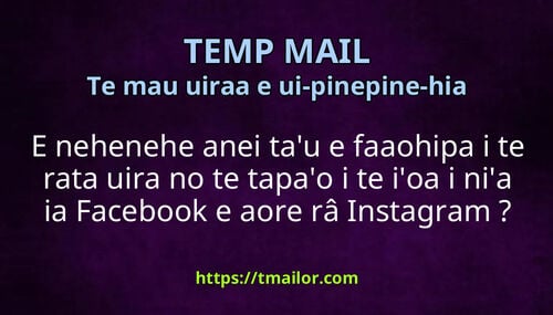 E nehenehe anei tau e faaohipa i te rata uira no te tapao i te ioa i nia ia Facebook e aore râ Instagram
