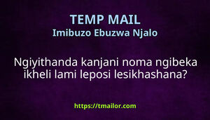 Ngiyithanda kanjani noma ngibeka ikheli lami leposi lesikhashana