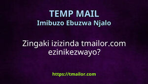 Zingaki izizinda tmailorcom ezinikezwayo