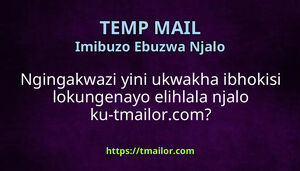 Ngingakwazi yini ukwakha ibhokisi lokungenayo elihlala njalo ku-tmailorcom
