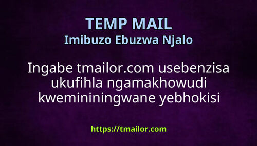 Ingabe tmailorcom usebenzisa ukufihla ngamakhowudi kwemininingwane yebhokisi lokungenayo