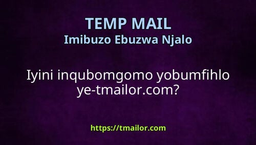 Iyini inqubomgomo yobumfihlo ye-tmailorcom