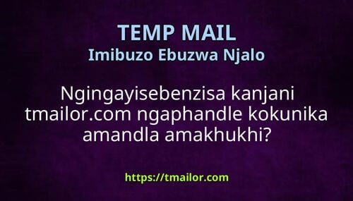 Ngingayisebenzisa kanjani tmailorcom ngaphandle kokunika amandla amakhukhi
